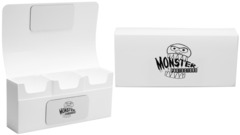 Monster Triple Deck Box - White